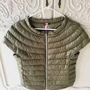Cotes of London St. Ives Down  Olive Green Puffer Jacket